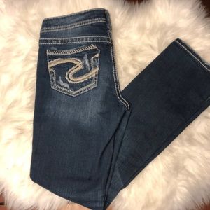 SILVER Baby bootcut jeans